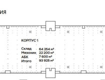 plans. Мезонин Склад Российская Федерация, город Москва, внтерпоселение Михайлово-Ярцевское, квартал 29 , 94 054 м2 фото 1
